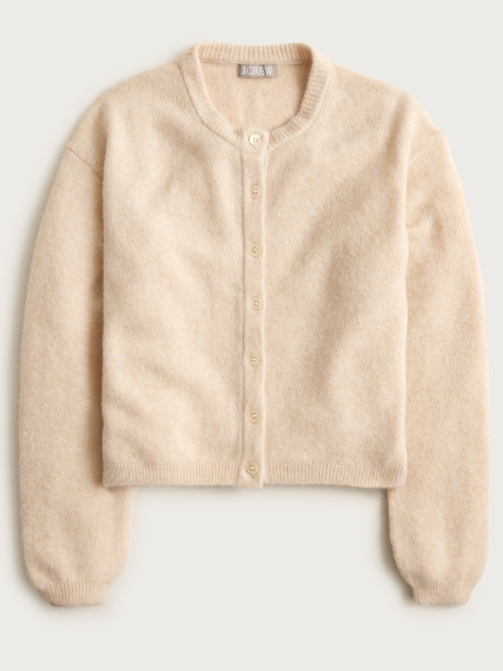 NWT J.Crew Supersoft Bubble-hem Cardigan